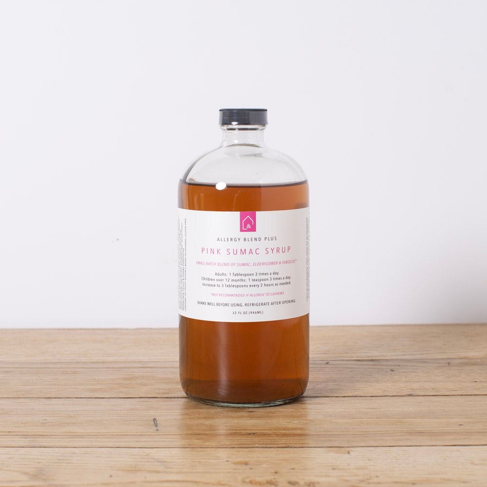 Pink Sumac Syrup