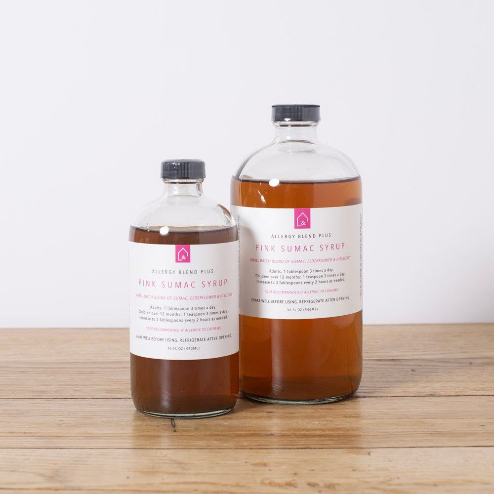 Pink Sumac Syrup