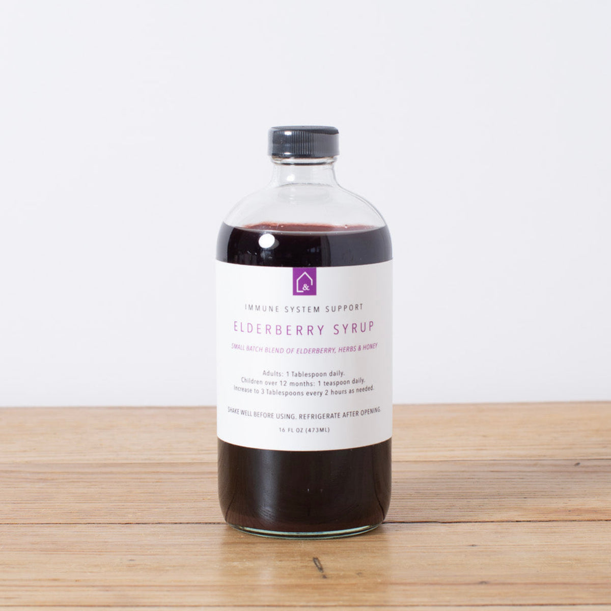 Handcrafted Elderberry Syrup from The Syrup Shop in Johnson City Tennessee