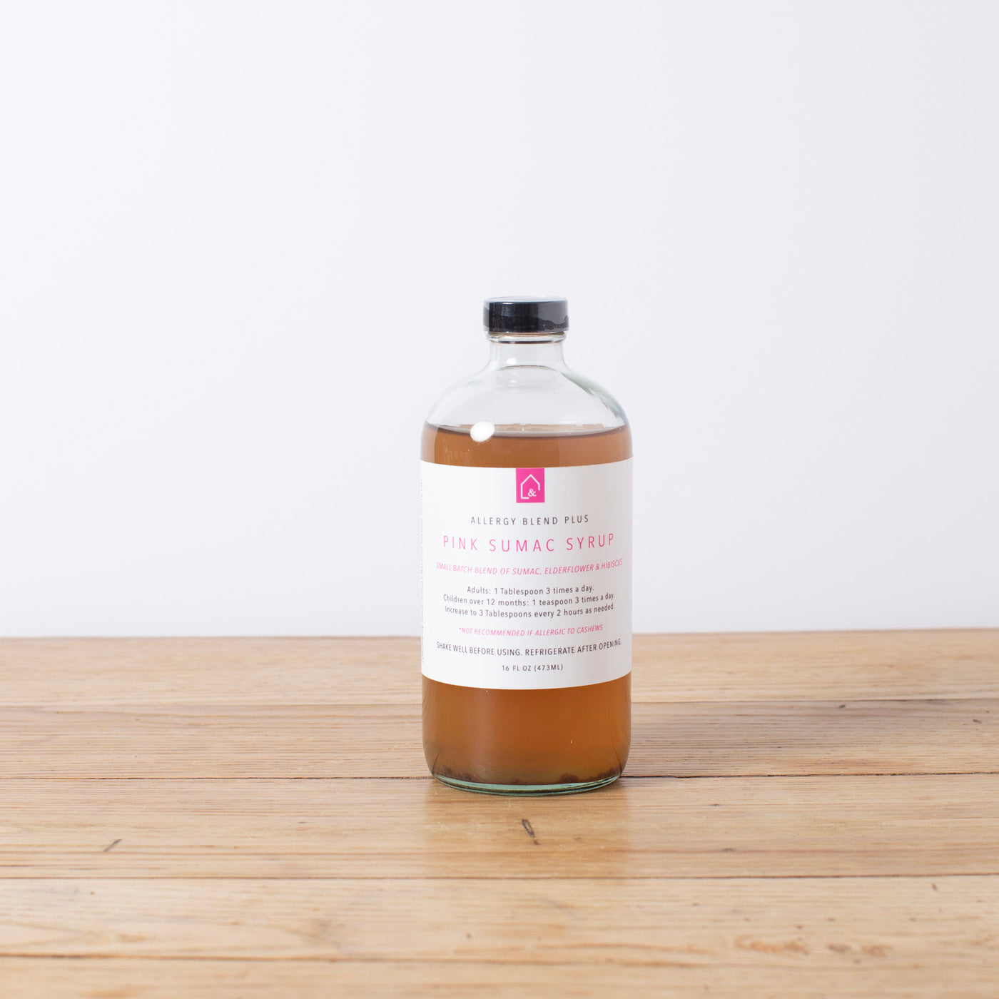 Pink Sumac Syrup