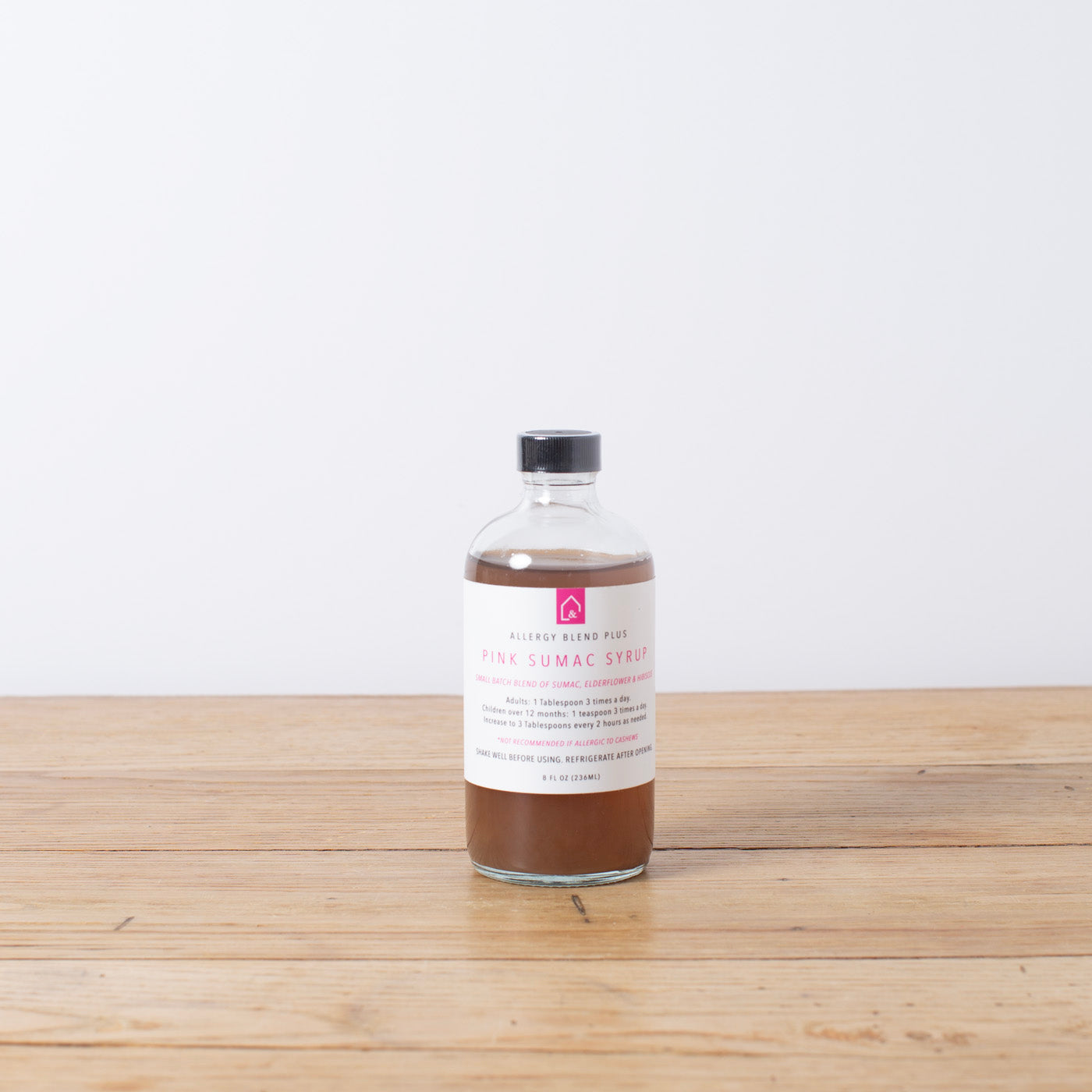 Pink Sumac Syrup