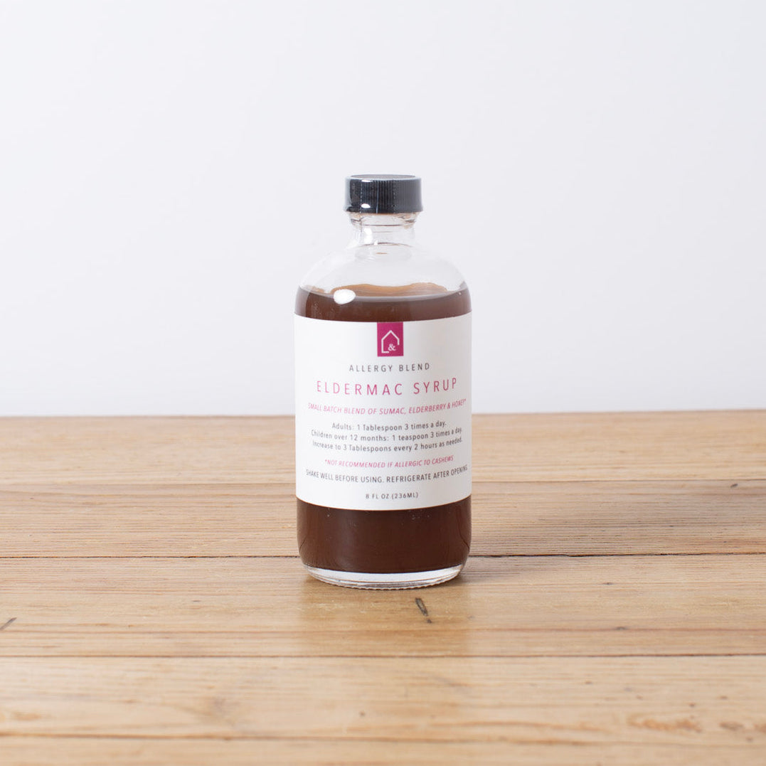 ElderMac elderberry and sumac syrup handcrafted in Tennessee